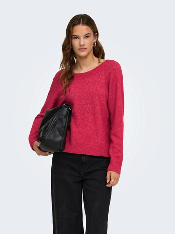 ONLY Pullover 'ONLElinor' in Rot: Vorderseite