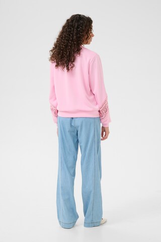 Sweat-shirt 'Hara Chabrina' CULTURE en rose