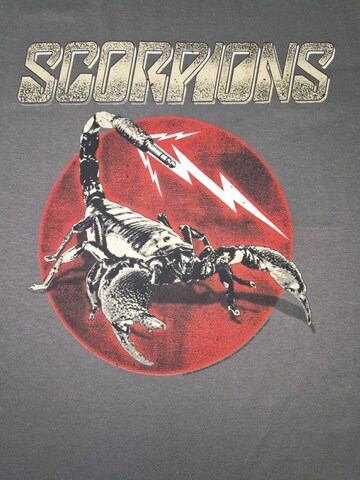 Scorpions - Camiseta 'Scorpions Sting T-Shirt' en gris
