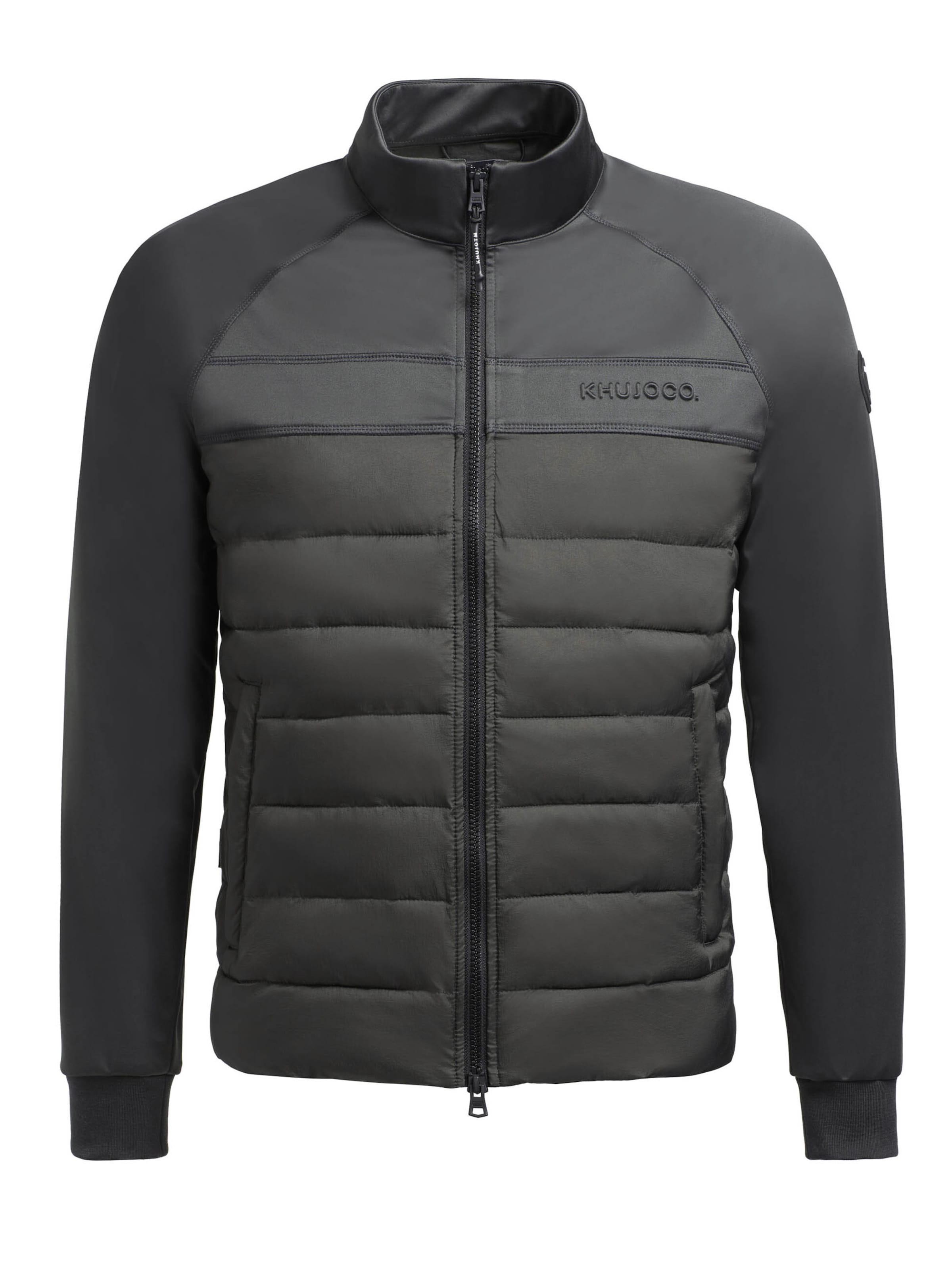 khujo Winter Jacket ' KIANI ' in Black: front
