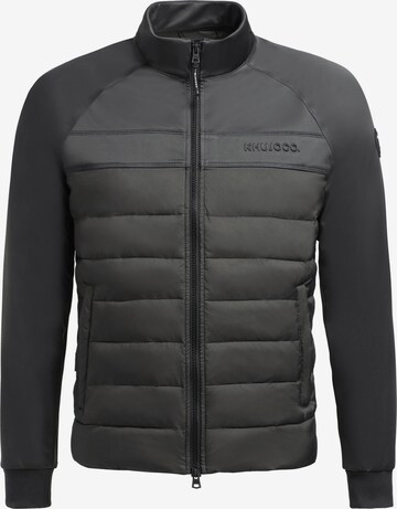 khujo Between-season jacket 'KIANI' in Black: front