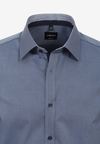 VENTI Slim fit Business Shirt in Blue