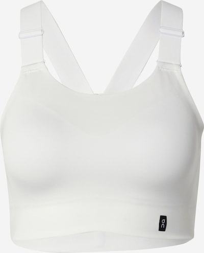 On Sports bra in Black / White, Item view