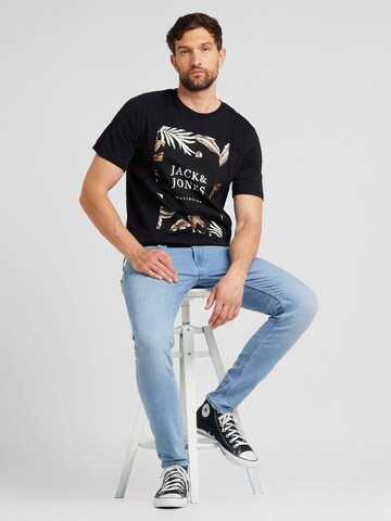 Only & Sons Skinny Jeans 'ONSWARP' in Blauw