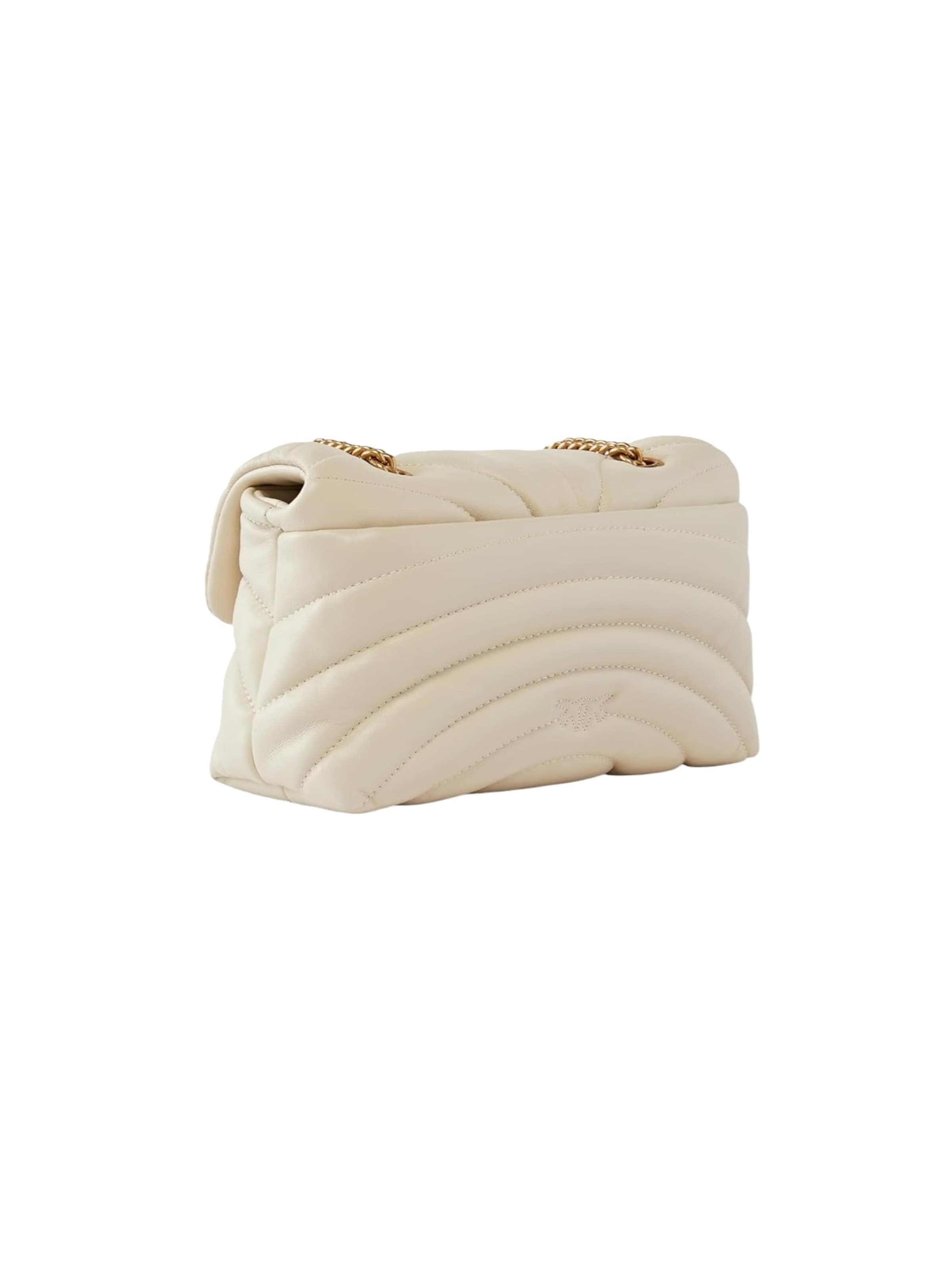 Borsa a mano '100039 A1EX' di PINKO in bianco