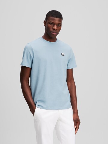 Karl Lagerfeld Shirt in Blue: front