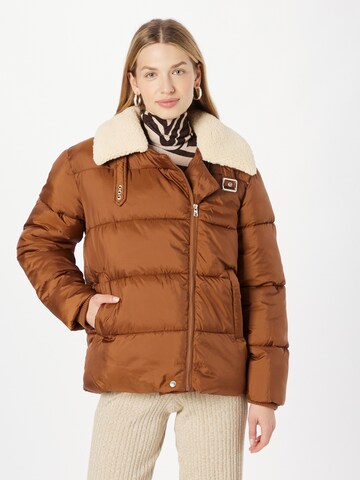 LTB Between-Season Jacket 'Yemaya' in Brown: front