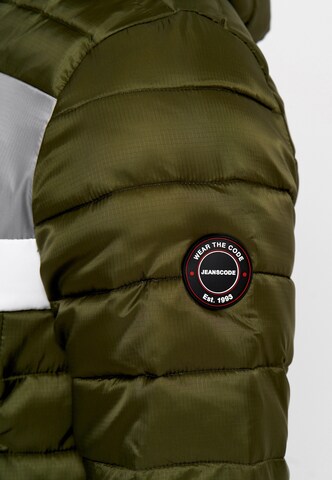 INDICODE JEANS Winterjas 'Hampshire' in Groen