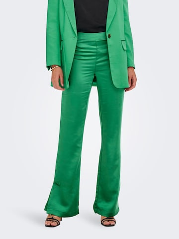 ONLY Flared Broek 'PAIGE-MAYRA' in Groen: voorkant