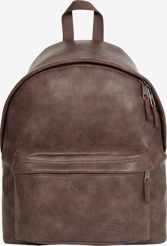 EASTPAK Backpack in Brown: front