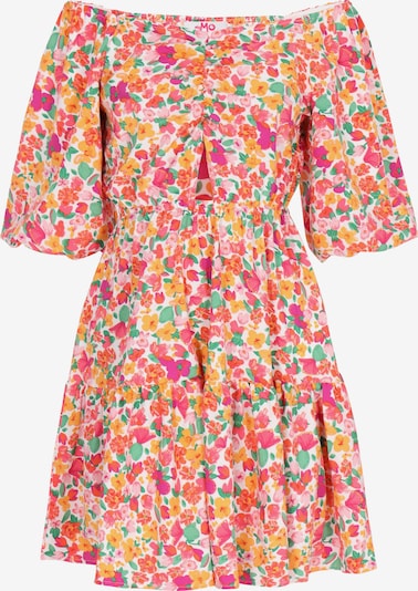 swirly Sommerkleid in grasgrün / rot / weiß, Produktansicht