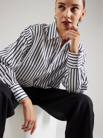 BOSS Blouse 'Berry Saturday' in White