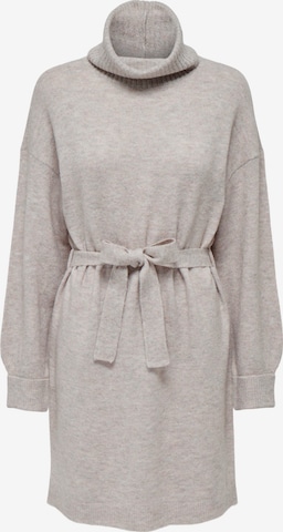 JDY Knitted dress 'Rue' in Grey: front