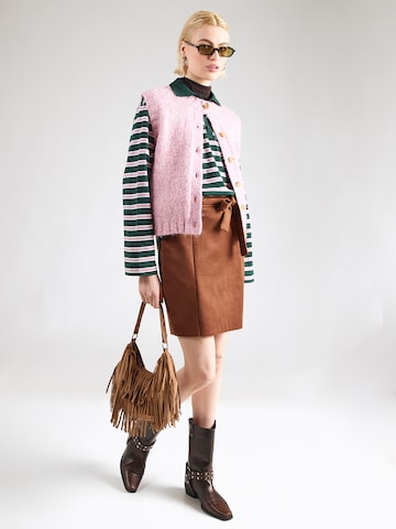 Jupe 'Shayenne' ABOUT YOU en marron