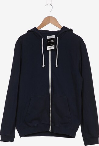 Pier One Sweatshirt & Zip-Up Hoodie in L in Blue: front