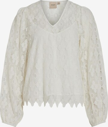 VILA ROUGE Shirt in White: front