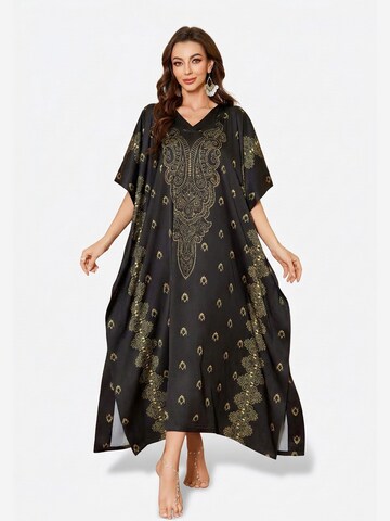 Vivi Idee Dressing Gown 'Kaftan' in Black
