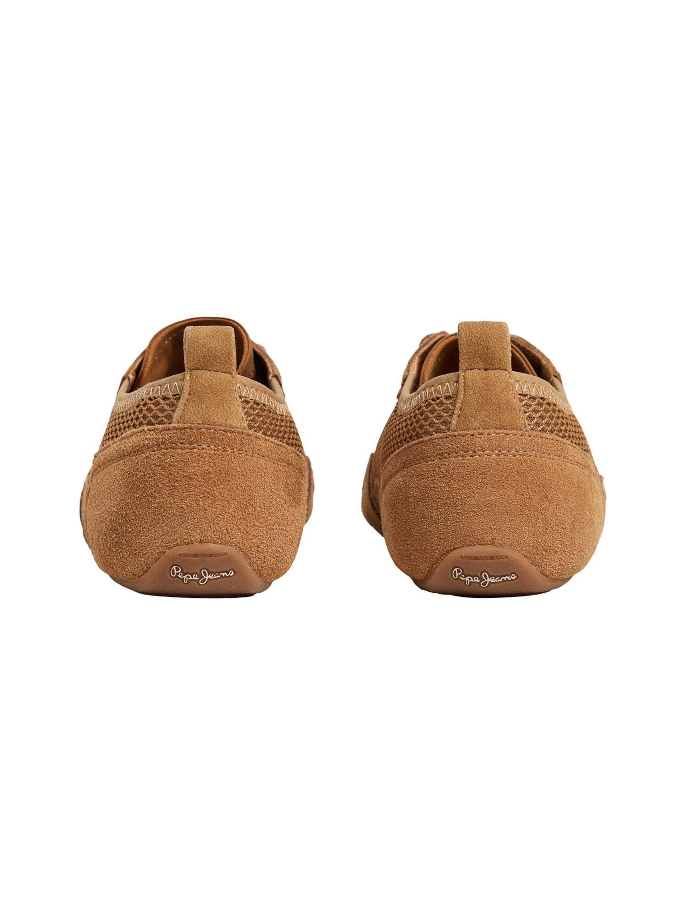 Pepe Jeans Sneaker 'Noa Net' in Braun