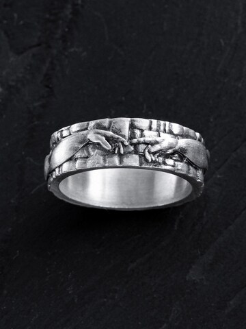 REYTEL Ring 'THE CREATION OF ADAM' in Silber