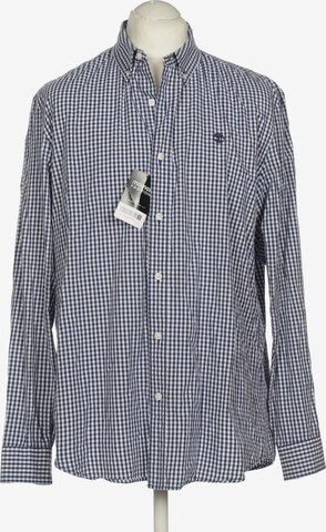 TIMBERLAND Button Up Shirt in XL in Blue: front