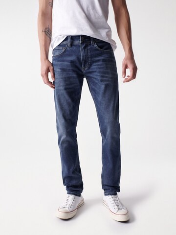 Salsa Jeans Regular Jeans in Blauw: voorkant