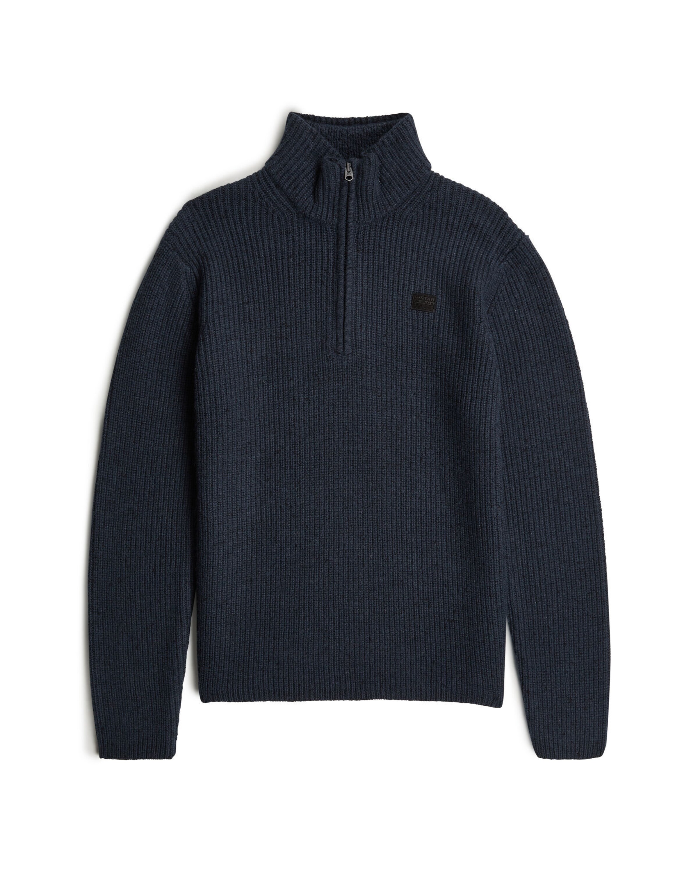 Pull-over 'Double Collar' G-STAR en bleu : devant