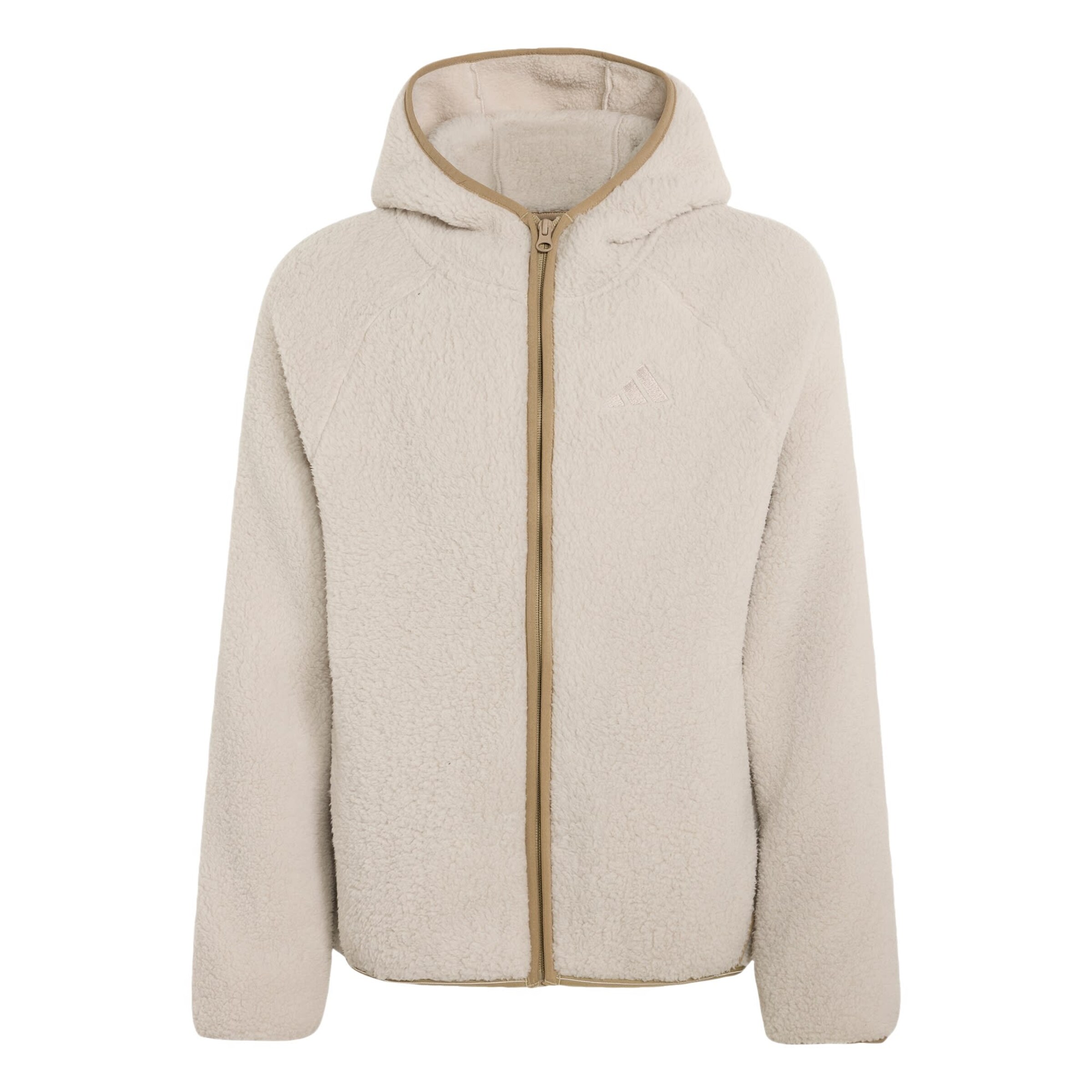 ADIDAS TERREX Functionele fleece jas 'Xploric' in Beige: voorkant