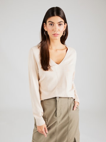 s.Oliver BLACK LABEL Sweater in Beige: front