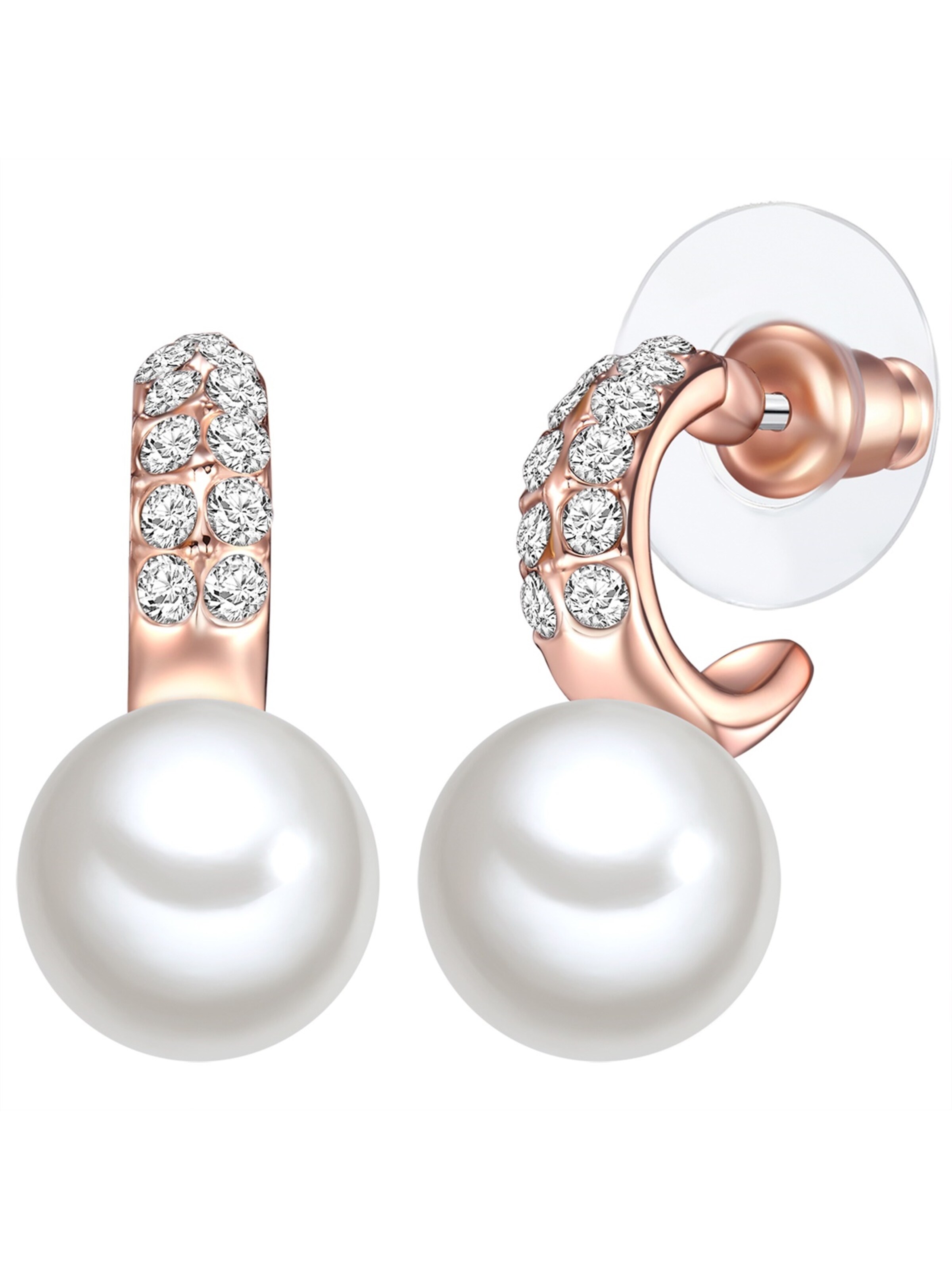 Lulu & Jane Earrings in Gold: front