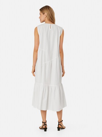 Robe d’été 'Nayan' Masai en blanc