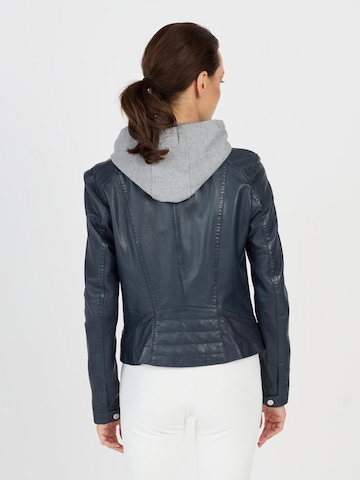 JCC Lederjacke in Blau