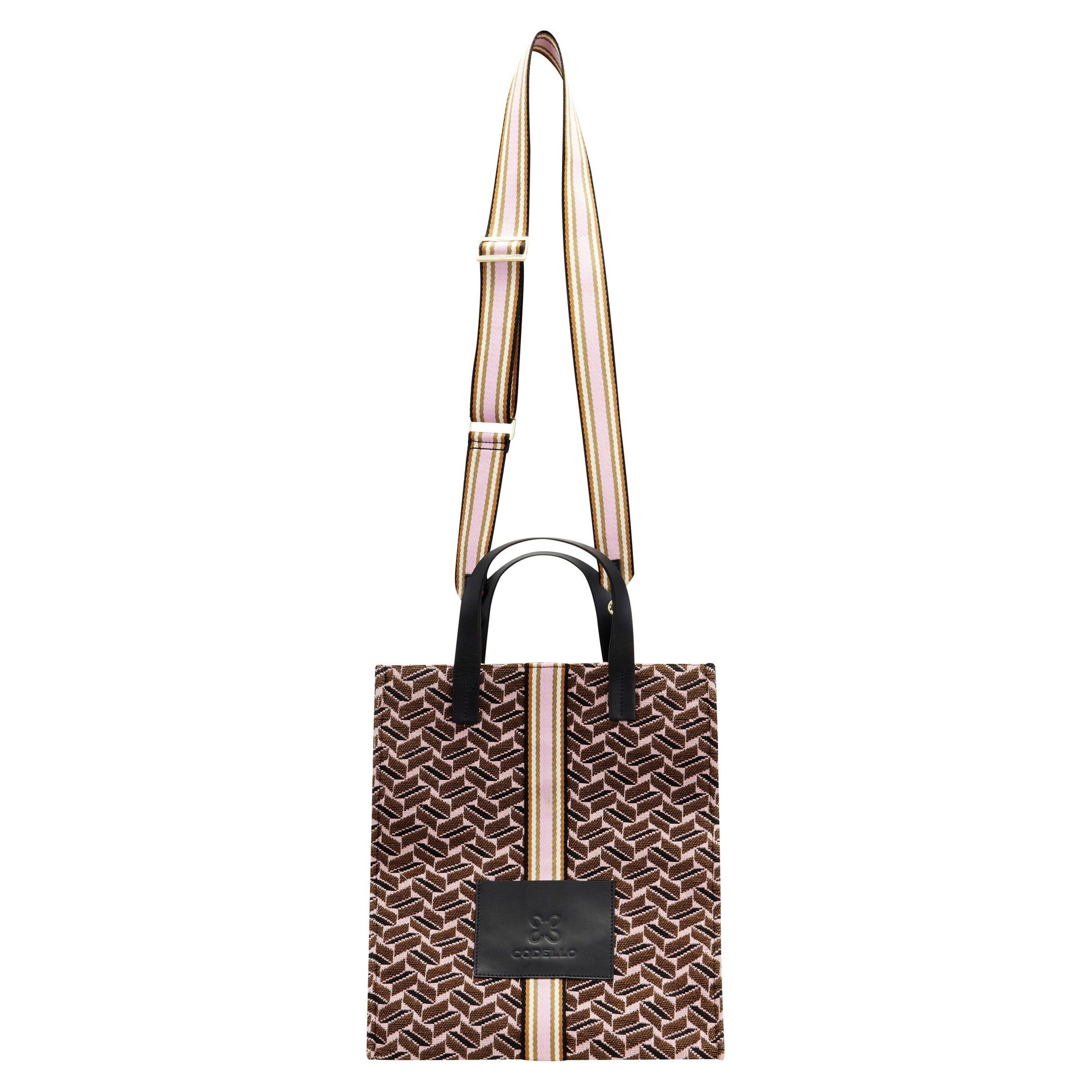 Cabas CODELLO en marron : devant