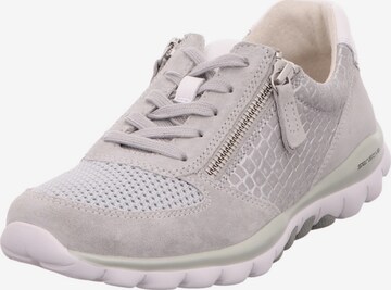 GABOR Lace-Up Shoes in Grey: front