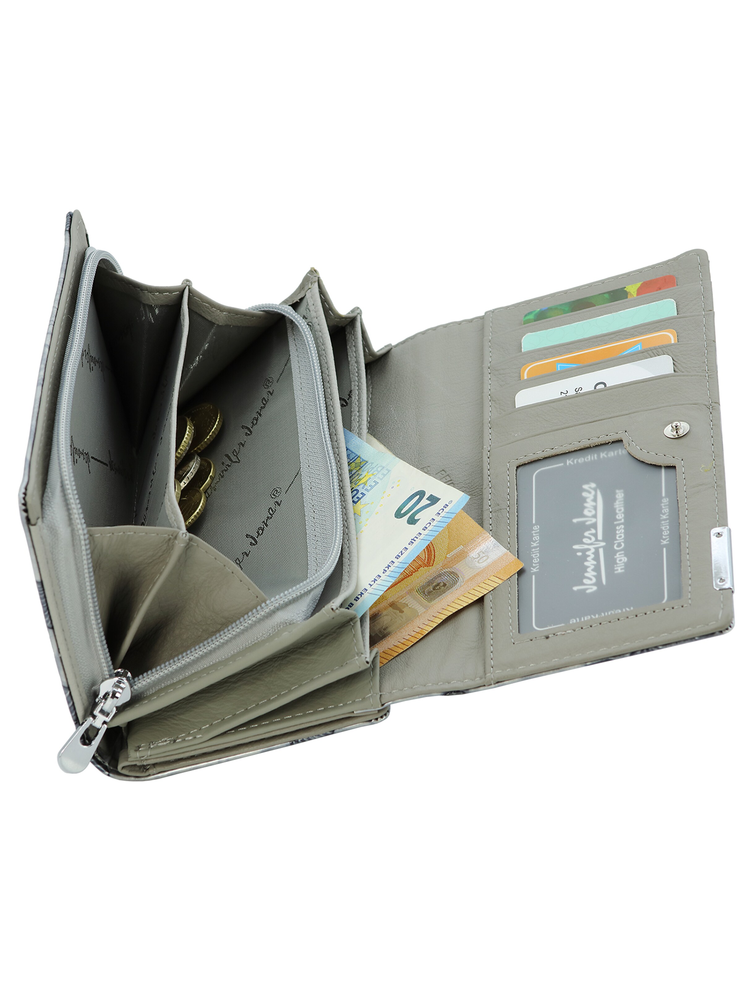 Jennifer Jones Wallet in Silver