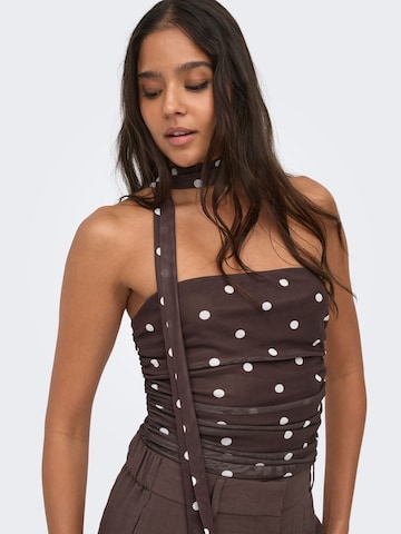 Haut 'JDYElsa' JDY en marron