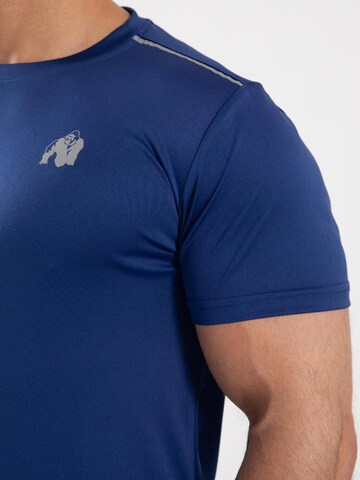 T-Shirt fonctionnel 'Easton' Gorilla Wear en bleu