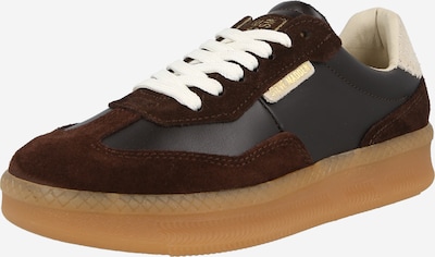 STEVE MADDEN Matalavartiset tennarit 'Euphoria' värissä ruskea / musta / valkoinen, Tuotenäkymä