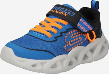 SKECHERS Sportcipő 'TWISTY BRIGHTS 2.0' - kék: elől