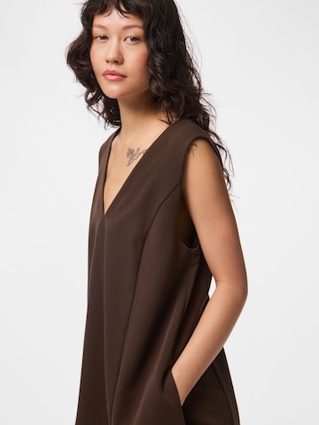 PIECES Dress 'PCKAMIL' in Brown