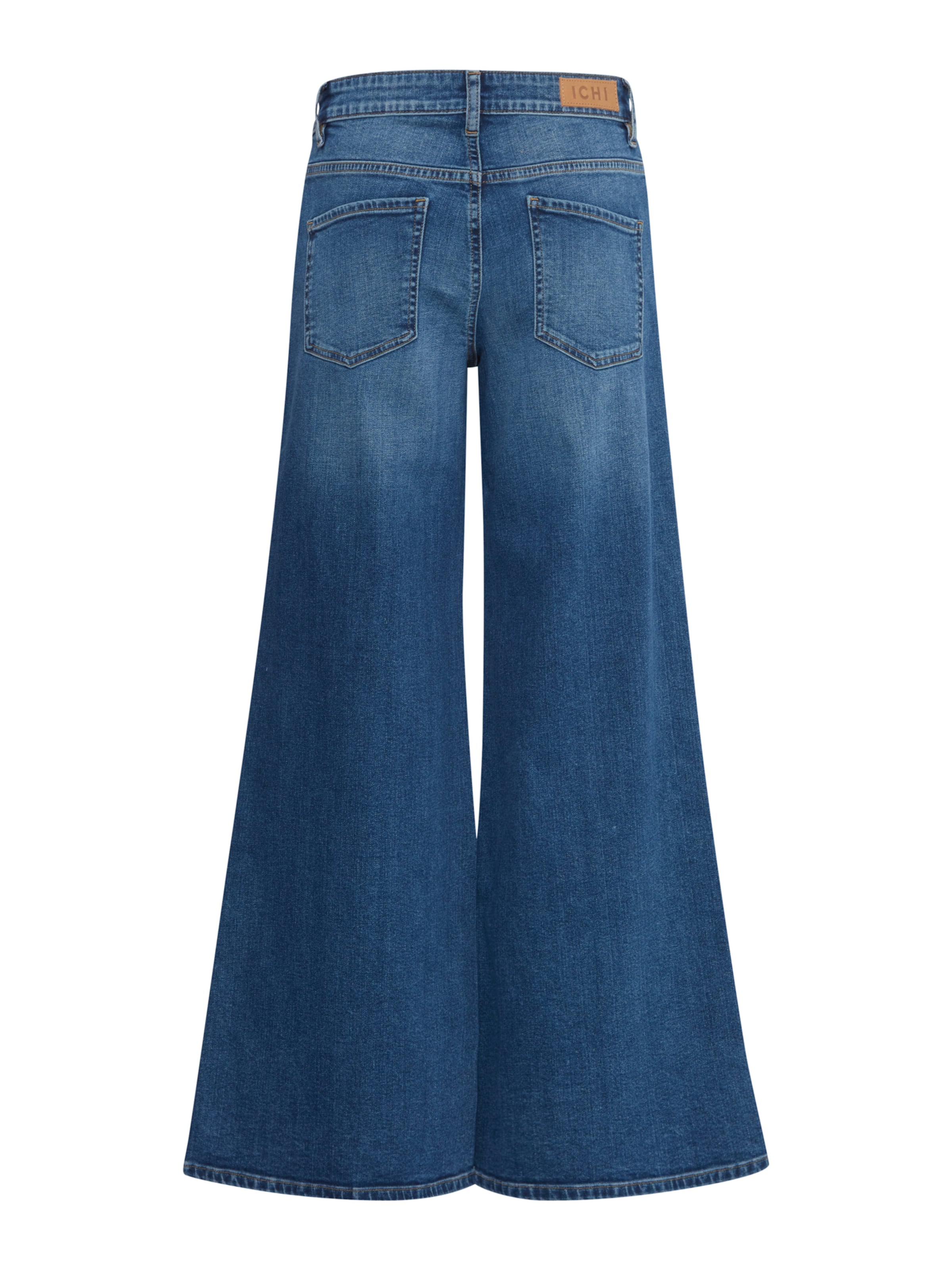 ICHI Wide leg Jeans 'TWIGGY' in Blue