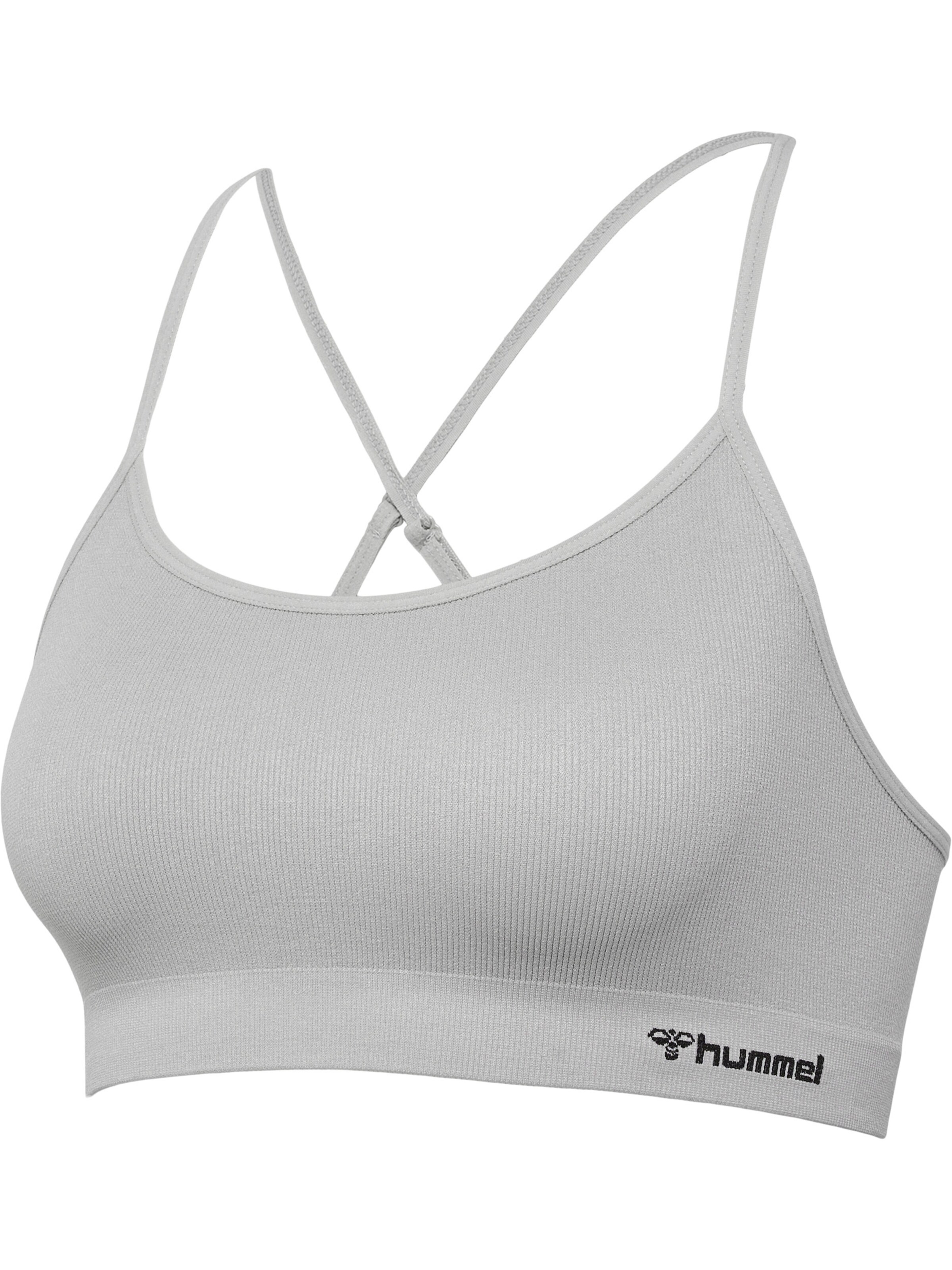 Hummel Bustier Sport-BH 'Juno' in Grau