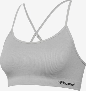 Hummel Bustier Sport bh 'Juno' in Grijs