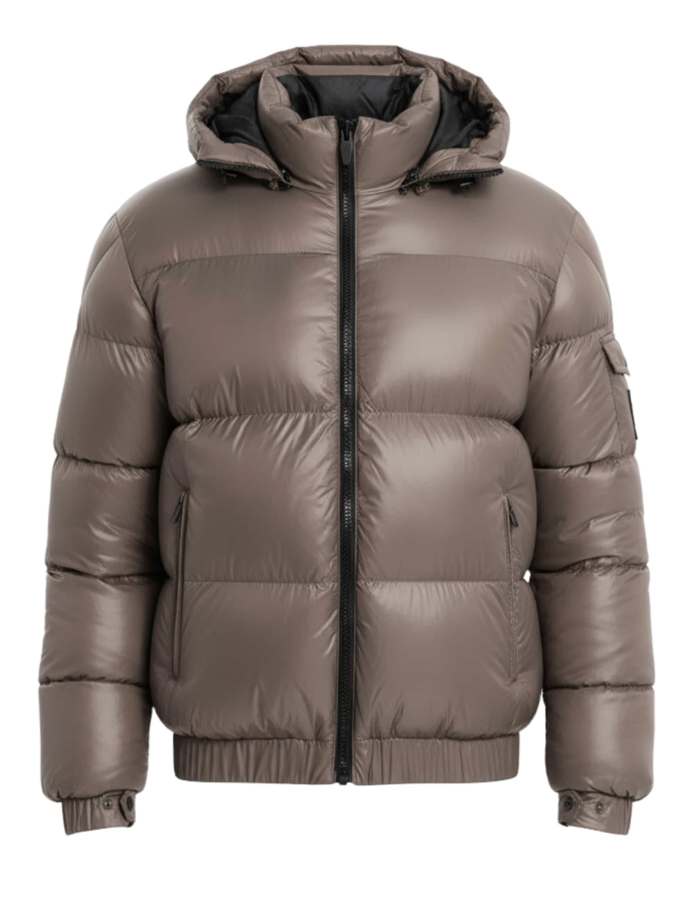 Veste d’hiver 'OM-JAHP-0207' Ombre en bronze : devant