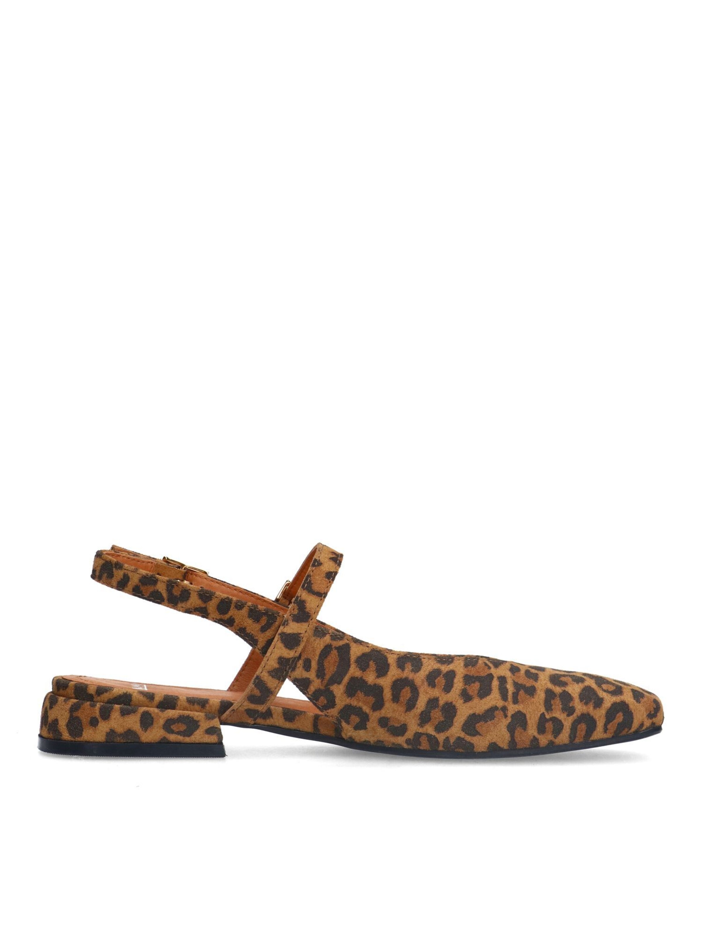 MANFIELD Slingback Pumps in Brown