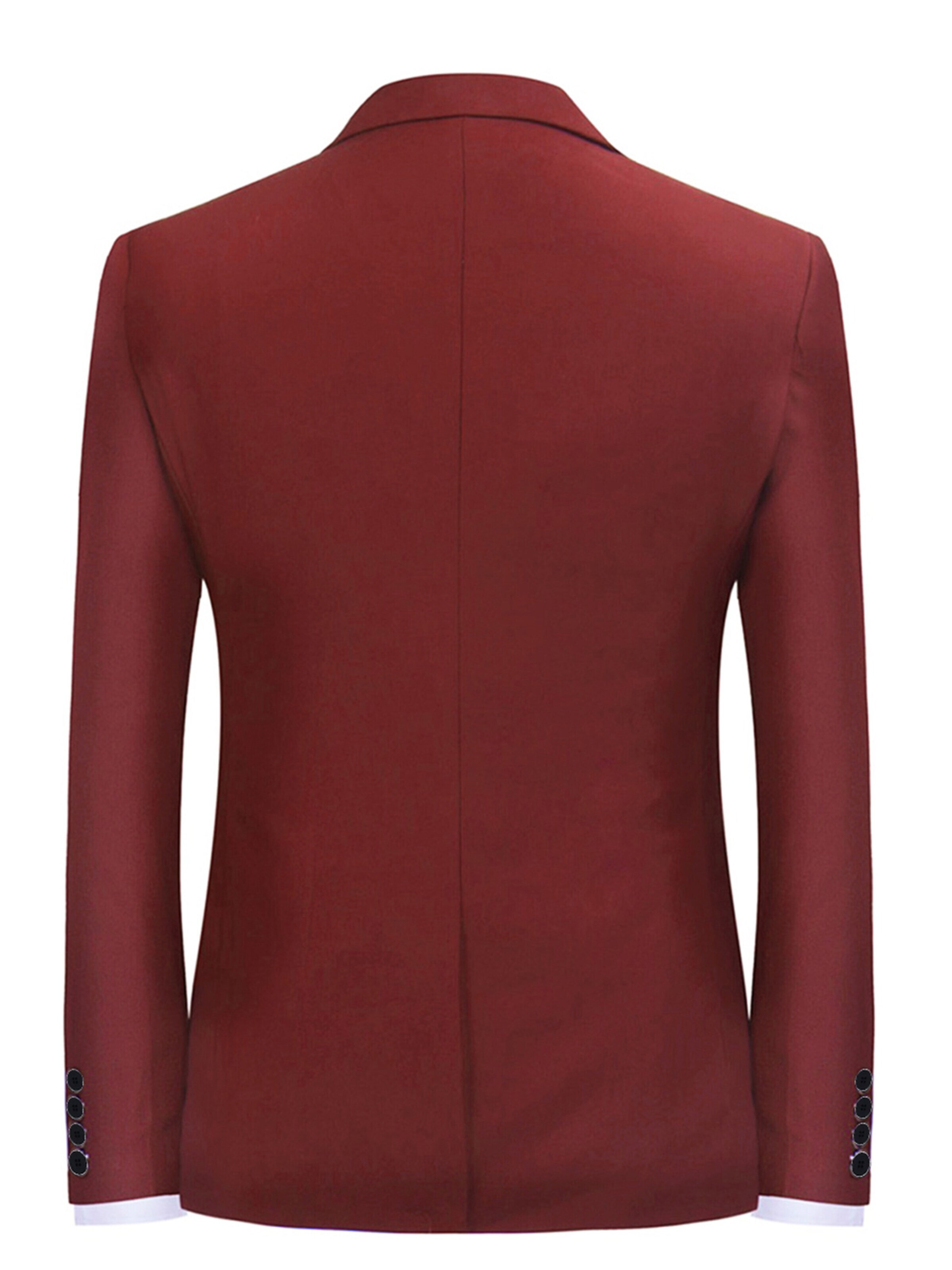 YOUTHUP Slim fit Suit 'Cado' in Red
