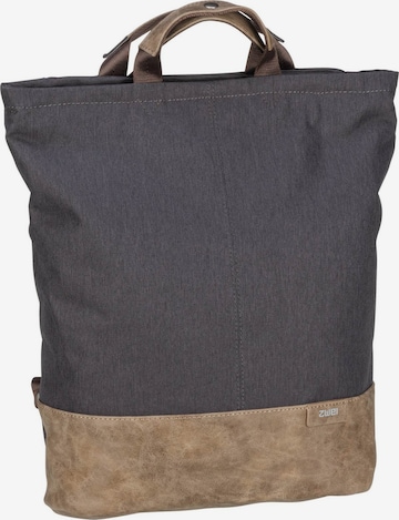 ZWEI Backpack 'Olli ' in Grey: front