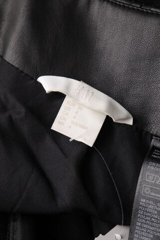 H&M Faltenrock S in Schwarz