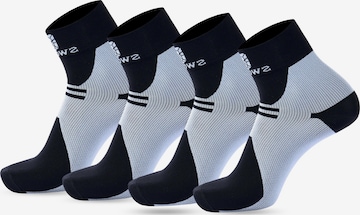 SWORTS Athletic Socks 'ACTIVE' in Black: front