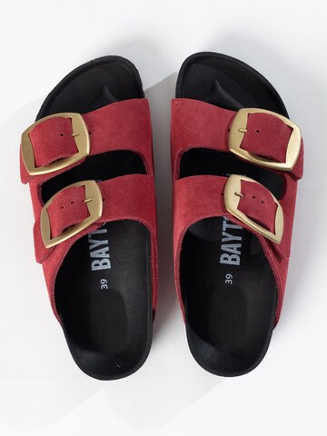 Bayton - Zapatos abiertos 'Alicante' en rojo