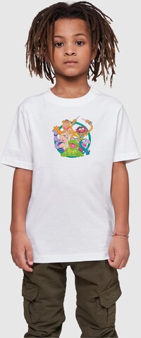 T-Shirt 'Muppets - Group Circle' ABSOLUTE CULT en blanc